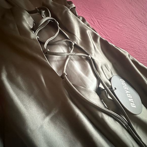 NWT Babyboo Lillia Maxi Dress - Charcoal - Picture 5 of 8